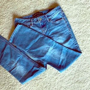 Express Stella Low Rise Skinny Jeans
